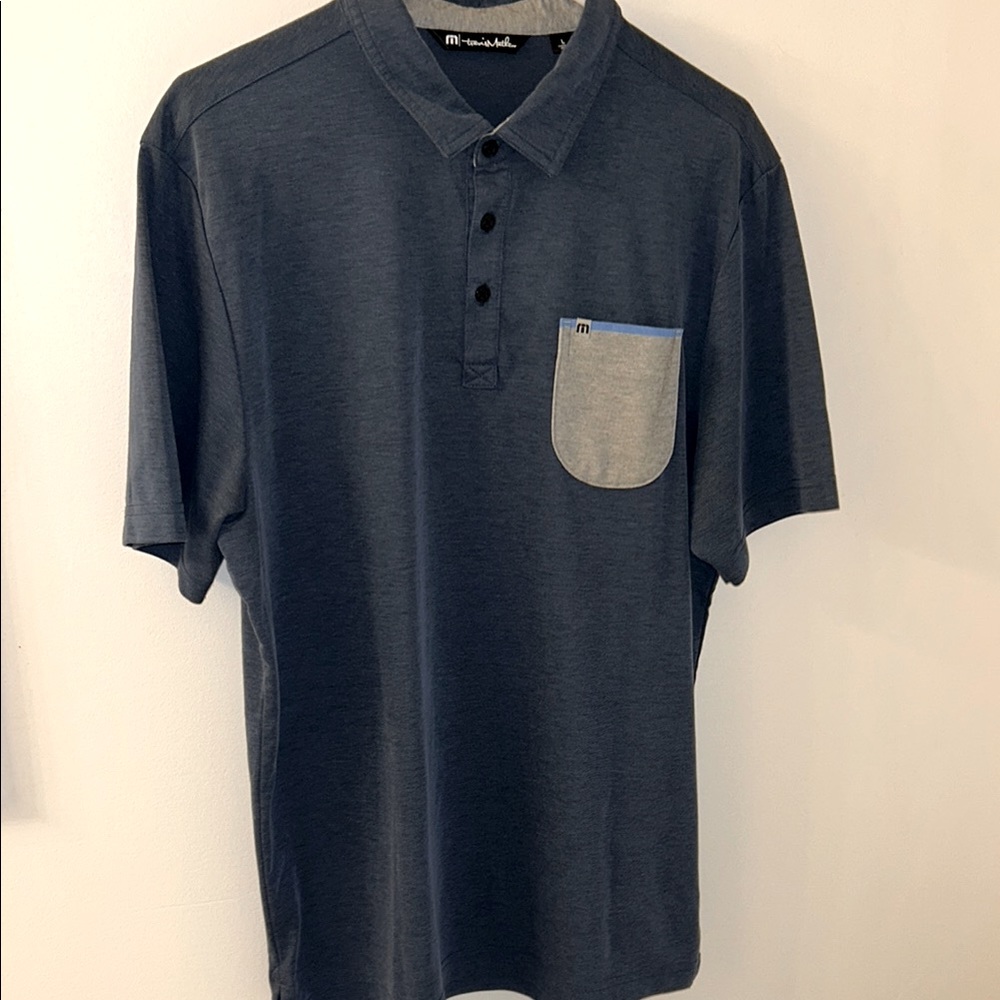 Blue Travis Mathew Shirt